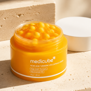 کرم کپسولی روشن کننده و ضد لک کوجیک اسید مدی کیوب Medicube